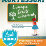 affiche conférence MONTESSORI